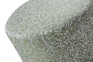 18.5" X 18.5" X 19" Green Fabric Steel Ottoman Furniture 503.54 MPGD Corp Merchandise