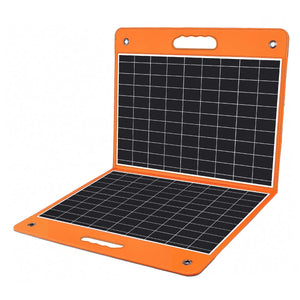 60W 18V Portable Solar Panel;  Flashfish Foldable Solar Charger with Lighting  MPGD Corp Merchandise