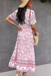 Bohemian Flutter Sleeve Wrap Top Dress  30.00 MPGD Corp Merchandise