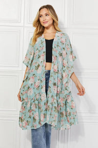Justin Taylor Floral Vintage Kimono  26.00 MPGD Corp Merchandise