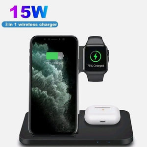 Ninja Dragons 3 in1 Wireless Foldable Charging Station Mobile & Laptop Accessories 69.98 MPGD Corp Merchandise