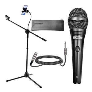 Mic Stand with Tablet/Phone Holder+Dynamic Mic MS MOB+ND58 Audio & Video  MPGD Corp Merchandise