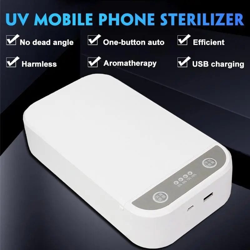 Portable UV Mobile Phone Sanitizer Box Mobile & Laptop Accessories 49.99 MPGD Corp Merchandise