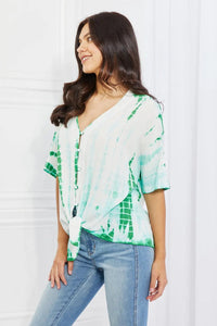 Sew In Love Beachy Keen Full Size Tie-Dye Top  48.00 MPGD Corp Merchandise