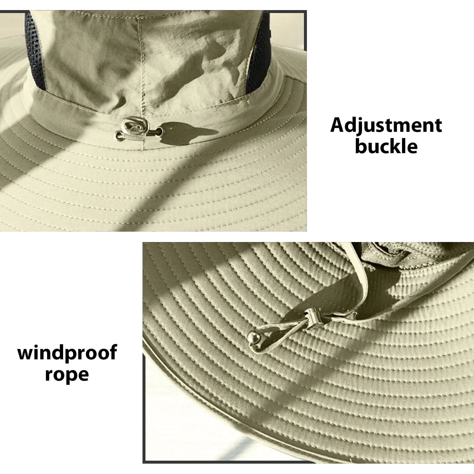 Wide Brim Sun Hats for Men Bucket Hat Sun Protection Waterproof Hat Hats  MPGD Corp Merchandise