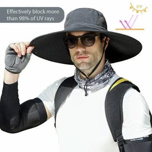 Wide Brim Sun Hats for Men Bucket Hat Sun Protection Waterproof Hat Hats 24.99 MPGD Corp Merchandise