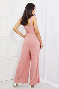 Zenana Only Exception Full Size Striped Jumpsuit  41.00 MPGD Corp Merchandise