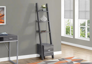 69" Particle Board Ladder Bookcase with a Storage Drawer Furniture 388.30 MPGD Corp Merchandise