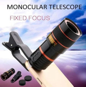 8X HD Optical Zoom Smartphone Lens with Universal Mobile Phone Clip Mobile & Laptop Accessories 23.99 MPGD Corp Merchandise