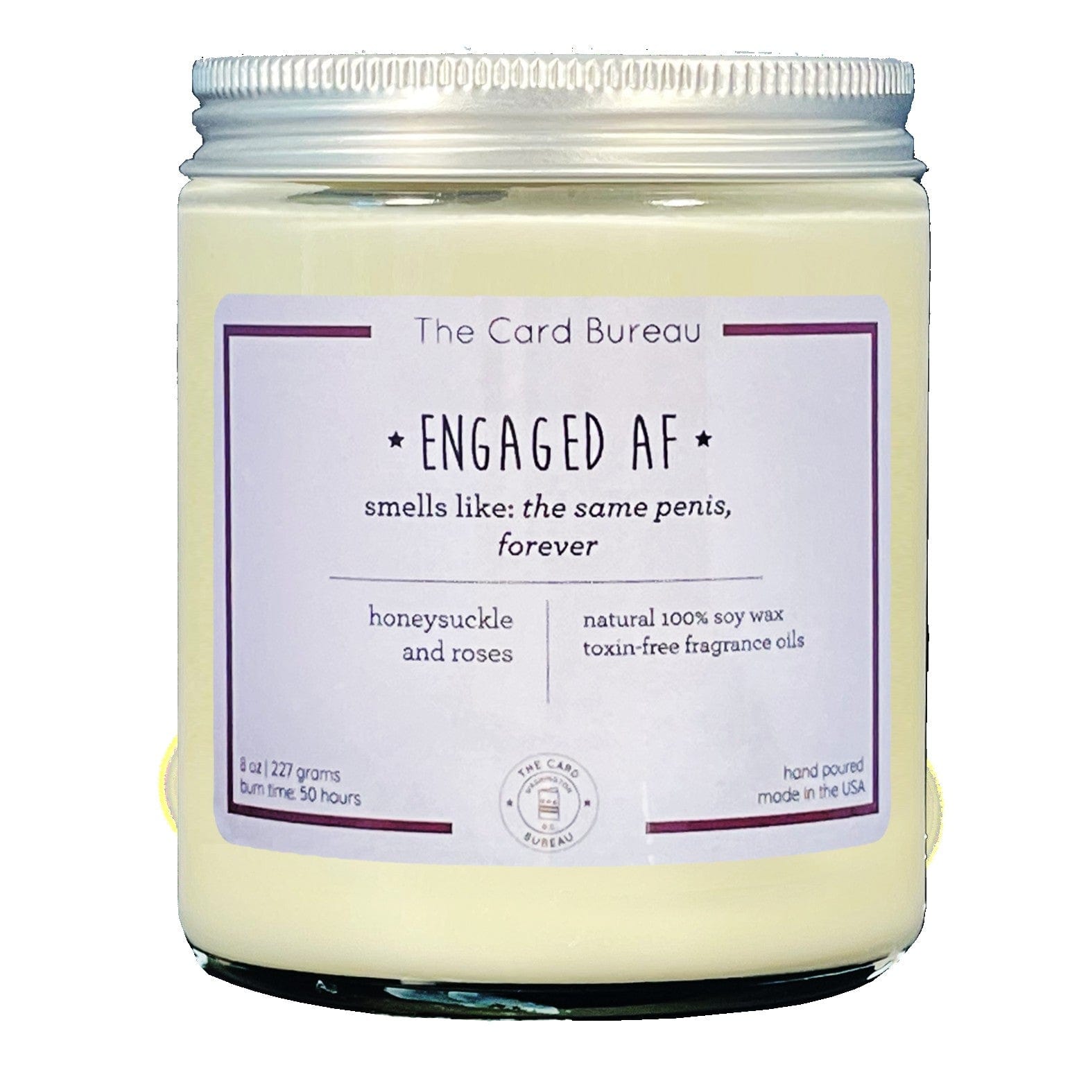 Engaged AF Candle Novelty 24.95 MPGD Corp Merchandise