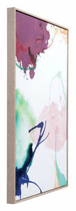 Multi color Abstract Canvas in Pinewood Frame Furniture 192.98 MPGD Corp Merchandise