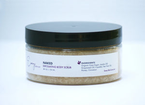 NAKED Exfoliating Body Scrub Skincare 17.95 MPGD Corp Merchandise