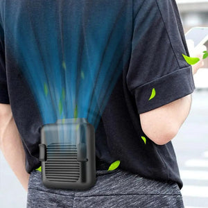 Portable Compact Cooling Fan Hanging Handsfree with Waist Clip Sports & Outdoors 69.98 MPGD Corp Merchandise
