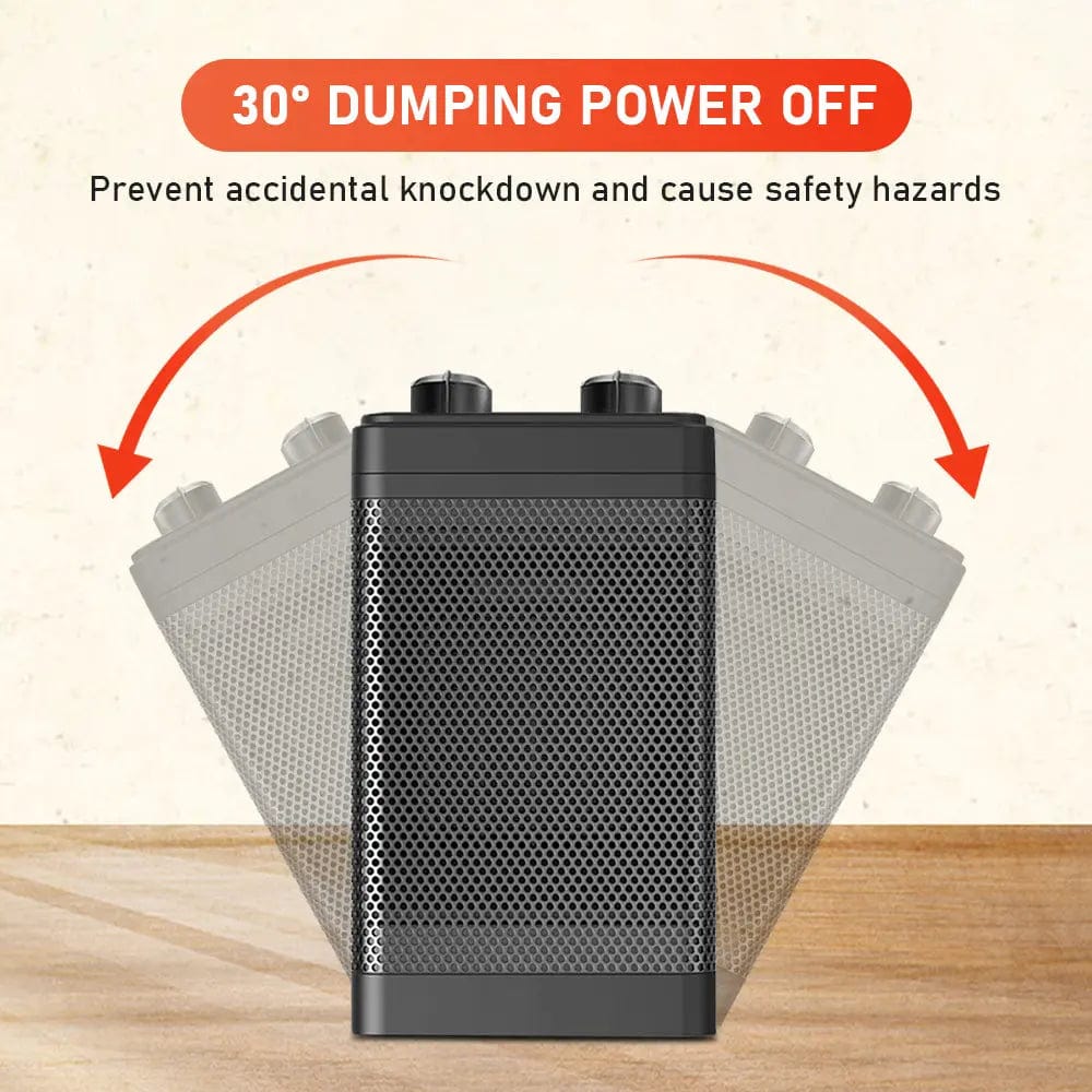 Space Heater for Indoor Use Portable Ceramic HeaterFan with Thermostat Home Improvement 113.98 MPGD Corp Merchandise