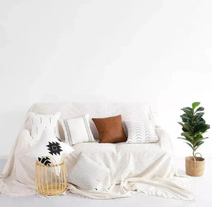 Throw Pillow Set 6, 18x18 Vegan leather throw pillow, Modern Minimal Home Decor 80.00 MPGD Corp Merchandise